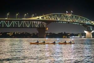 Auckland: Nocna wycieczka kajakiem City Lights