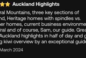 Auckland City Top Spots Half Day Tour(Small Group Tour)