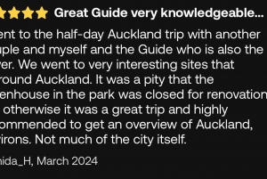 Auckland City Top Spots Half Day Tour(Small Group Tour)