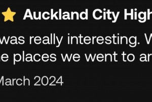 Visite d'Auckland City Top Spots demi-journée privée