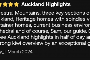 Visite d'Auckland City Top Spots demi-journée privée