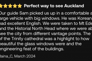 Auckland City Top Spots Half Day Private Tour