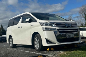 Auckland:Translado privado de 1 sentido do aeroporto de/para CBD Minivan