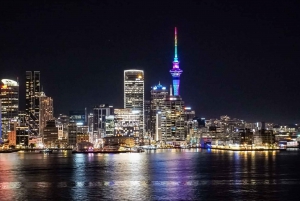 Auckland: Tour al atardecer con piscina termal y vista nocturna