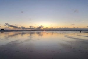 West Auckland: Sunset with Thermal pool & Night view