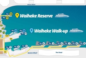 Auckland: Envejs færgebillet til Waiheke Island