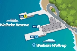 Auckland: Ticket voor enkele reis naar Waiheke Island