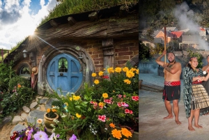 Wylot z Auckland: Hobbiton i Rotorua Maori Village z lunchem Hangi