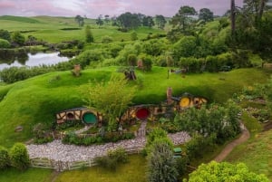 From Auckland: Hobbiton Movie Set and Waitomo Caves Tour