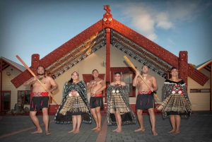 Från Auckland: Rotorua Māori Village och Waitomo Caves Tour