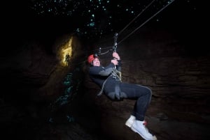 From Auckland: Waitomo Caves Black Abyss Adventure Tour