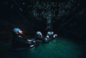 From Auckland: Waitomo Caves Black Abyss Adventure Tour