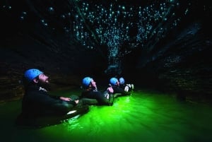 From Auckland: Waitomo Caves Black Abyss Adventure Tour