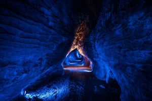 Au départ d'Auckland : Excursion d'une journée au ver luisant de Waitomo et aux grottes de Ruakuri