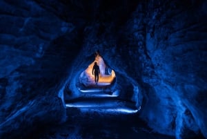 Fra Auckland: Dagstur til Waitomo Glowworm og Ruakuri Caves