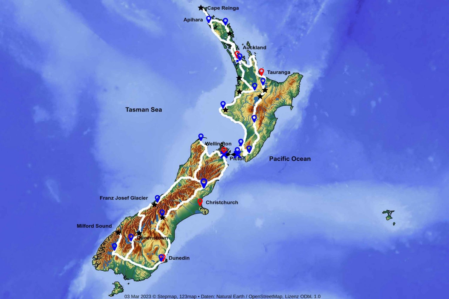 新西兰:摩托车冒险之旅.11.24 - 19.12.24