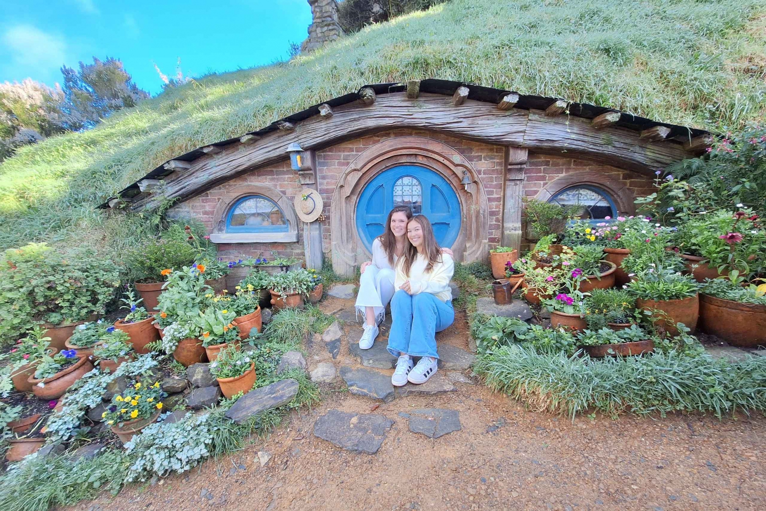 Visite privée de Hobbiton et des grottes de Waitomo au départ d'Auckland