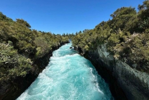 Rotorua i Taupo z gejzerem Waiotapu i LadyKnox oraz wodospadem Huka