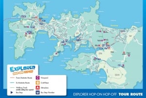 怀赫克岛:渡轮 & Hop-On Hop-Off Explorer Bus Tickets