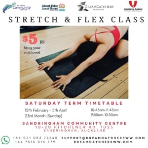 Saturday Stretch and Flex Class