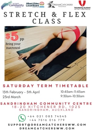 Saturday Stretch and Flex Class