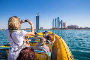 Abu Dhabi: 60-minutters sightseeingtur i hurtigbåd på Corniche