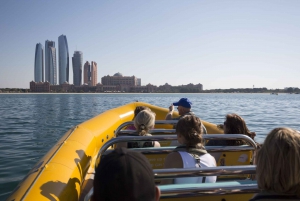 Abu Dhabi: 60-minutters sightseeingtur i hurtigbåd på Corniche