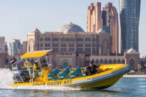 Abu Dhabi: 60-minutters sightseeingtur med hurtigbåt på Corniche