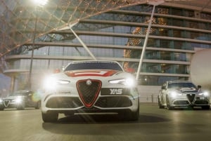 Abu Dhabi: Alfa Romeo Guilia Quadrifoglio - kjøreopplevelse