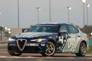 Abu Dhabi: Experiência de dirigir o Alfa Romeo Guilia Quadrifoglio