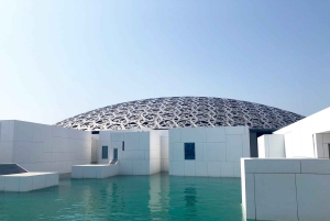 Tour della città di Abu Dhabi con il Louvre e la Grande Moschea