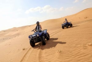 Abu Dhabi: Desert Safari, Quad Bike, Camels & Sandboarding