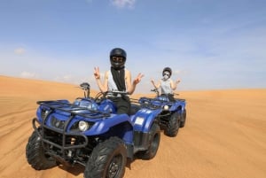 Abu Dhabi: Desert Safari, Quad Bike, Camels & Sandboarding