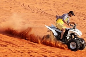 Abu Dhabi: Desert Safari, Quad Bike, Camels & Sandboarding