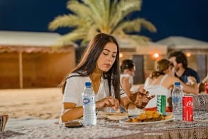 Abu Dhabi: Desert Safari with BBQ, Belly & Tannura Dance