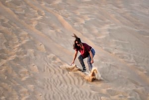 Abu Dhabi Safari no deserto à noite e jantar sob as estrelas