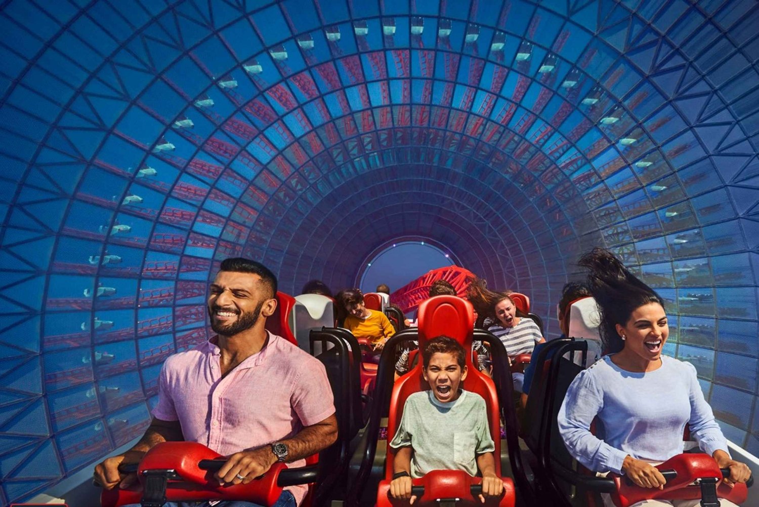 Abu Dhabi: entrada combinada de 1 día y 2 parques de Ferrari World