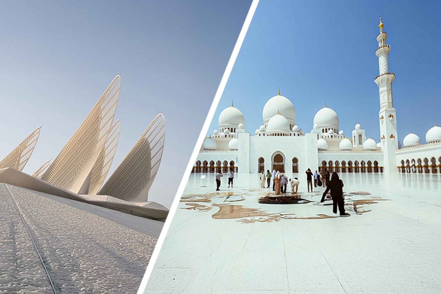 Экскурсия по Великой мечети Абу-Даби и Национальному музею шейха Зайда