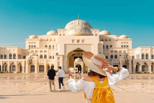 Abu Dhabi: Private Tour with Grand Mosque and Qasr Al Watan