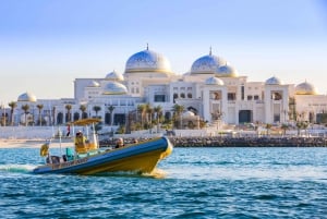 Abu Dhabi: Guided Speedboat Sightseeing Tour