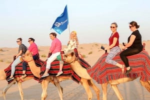 Abu Dhabi: Morning Desert Tour, Camel Ride ja Sandboarding