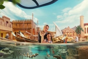 Visite des mosquées d'Abu Dhabi et de Sea World au départ de Dubaï