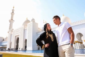 Abu Dhabi: professionele fotoshoot in de Sheikh Zayed-moskee