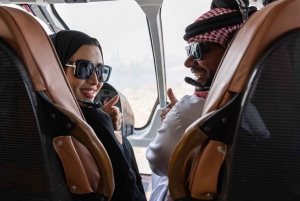 Abu Dhabi: Rundflug mit dem Hubschrauber