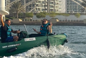 Abu Dhabi: Yas Islandin äänikierros itseohjattavalla veneellä