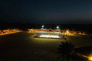 Abu Dhabi: Magisk 4x4-ørkenudflugt med kameltur og sandboarding
