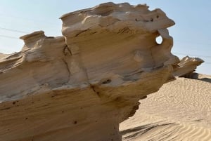 Abu Dhabi: Magisk 4x4-ørkenudflugt med kameltur og sandboarding