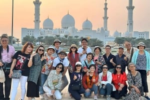 Abu Dhabi-tur hele dagen – Grand Mosuqe, Louvre-museet og mer