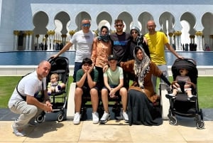 Abu Dhabi-tur hele dagen – Grand Mosuqe, Louvre-museet og mer