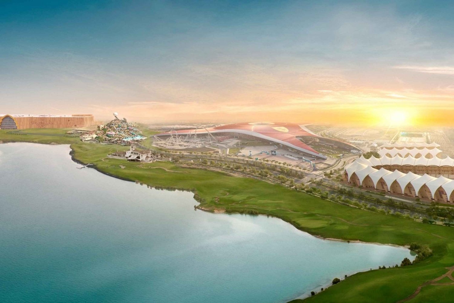 Abu Dhabi: Inträdesbiljett till Yas Island Multi-Park